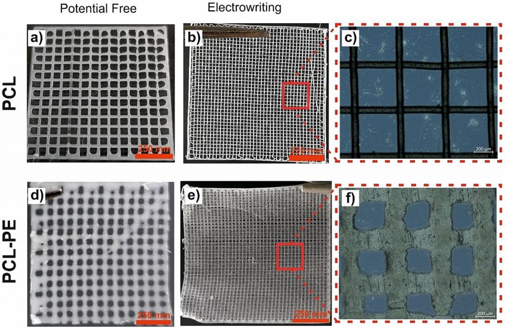 Polymer Processing: Electrowriting
